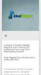 Mobile Screenshot of idealweightclinic.com